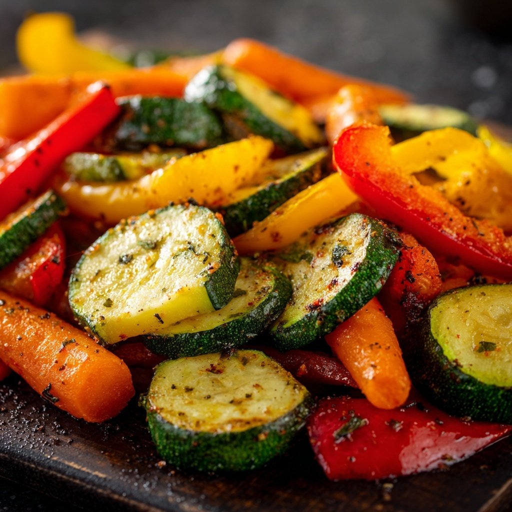 Kalorienarme Ofenpfanne Mit Gemüse