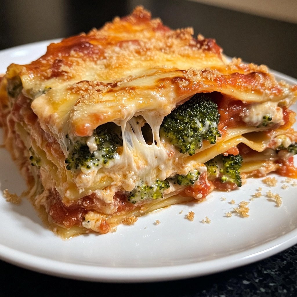 Lasagne mit Brokkoli