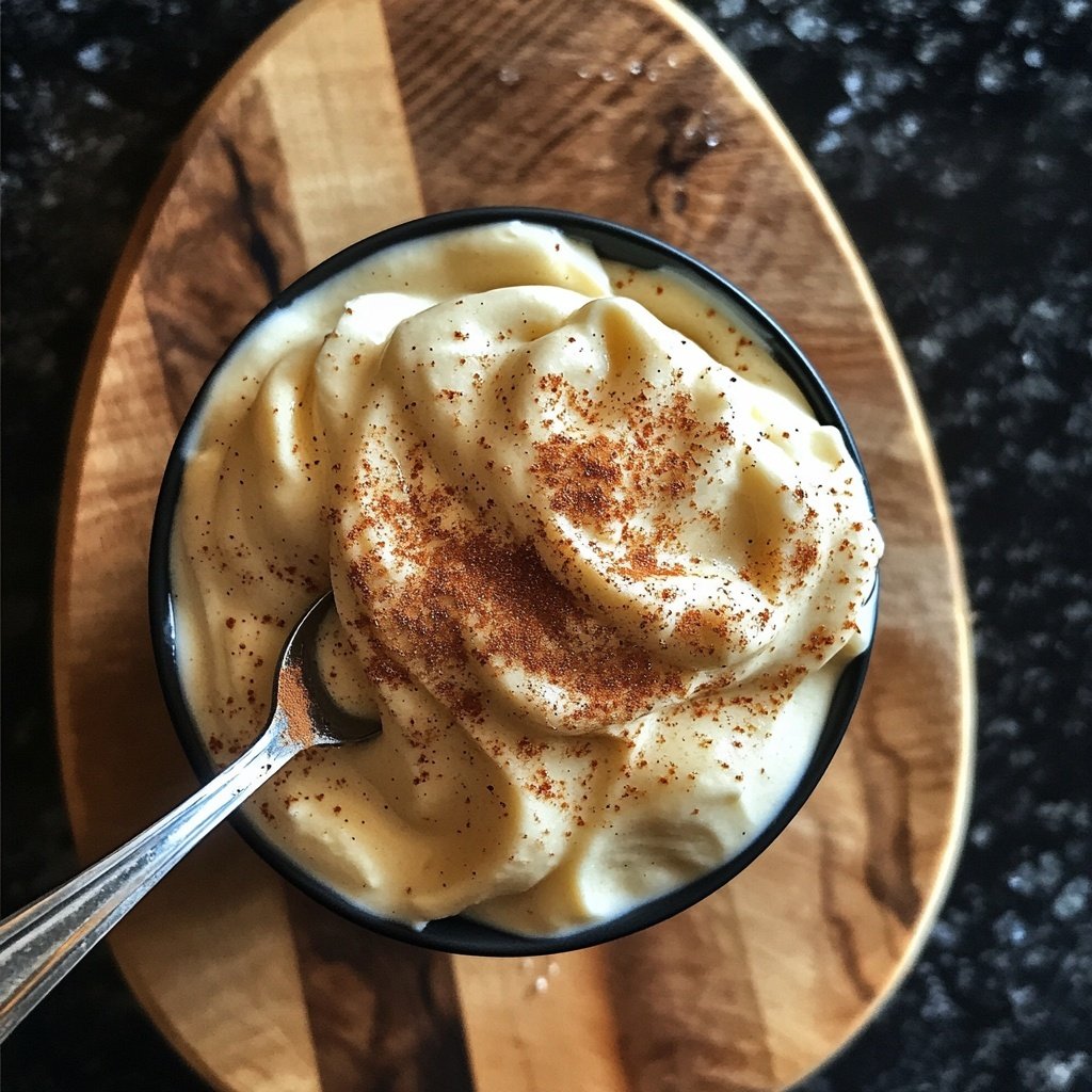 Zimtcreme mit Apfelmus