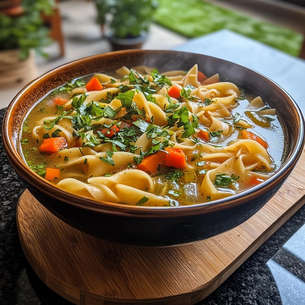 Nudelsuppe nach bestem Rezept